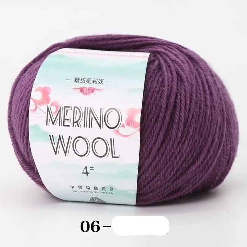 Ovillo de lana Merino 50gr/130m ropa bebe