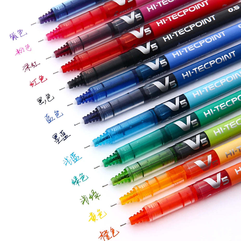 12 Pilot BX-V5 Gel 0.5mm Style Pens