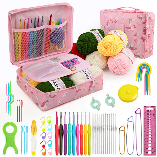 Ensemble de 59 outils pour crochet dans son rangement