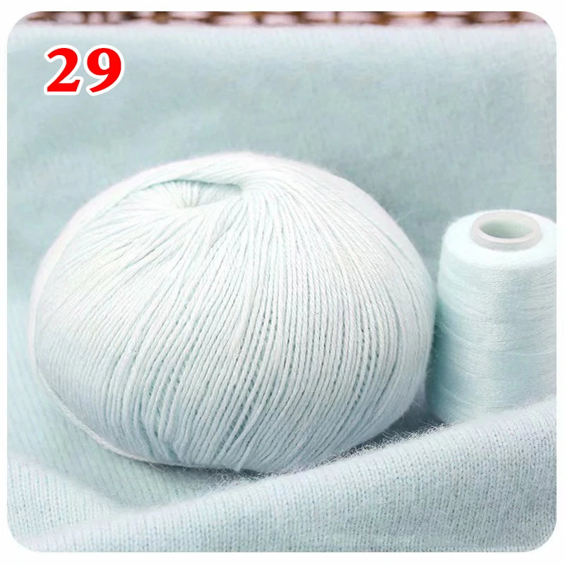 100% Mongolian cashmere wool ball 70gr Several colors available