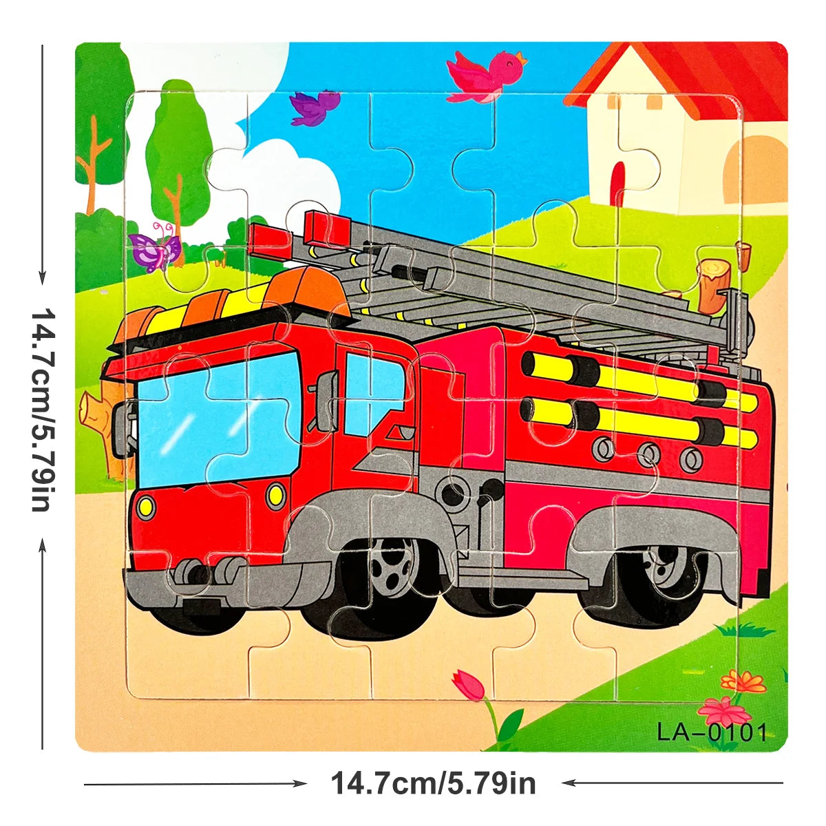 Puzzles en bois Pour enfant animaux ou moyens de transport