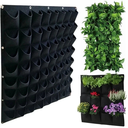Sac de culture de plantes vertes, pochettes de grande taille, jardinière verticale de légumes de jardin, sacs de culture de fleurs, sac de jardinière de jardin