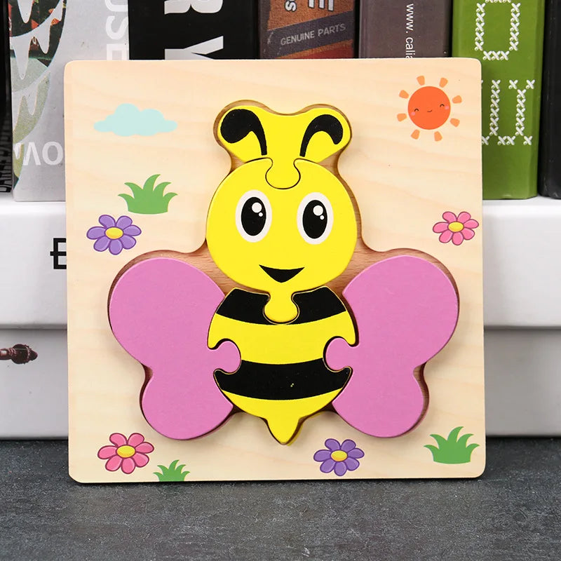 Puzzles pour bébé en bois apprentissage