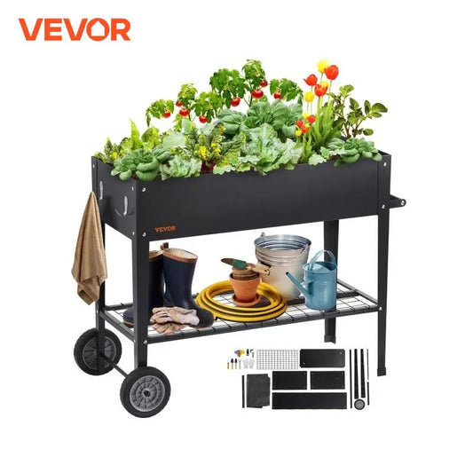 VEVOR Galvanized Metal Raised Planter